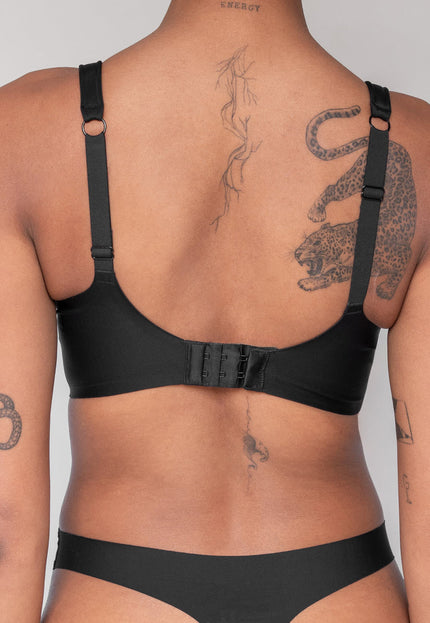 Zwarte Naadloze Softstretch BH