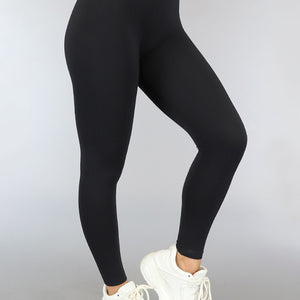 Zwarte Rib Sportlegging