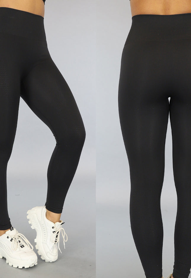 Zwarte Sport Legging