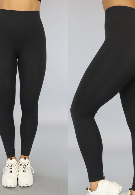 Zwarte Sport Legging