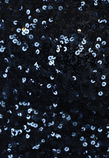 Zwarte Strapless Crop Top