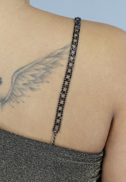 Zwarte Verstelbare BH Band